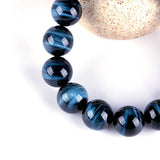 [Bead] Blue Tiger Eye Bracelet - Confidence, Protection & Focus - FateCord