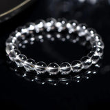[Bead] Clear Quartz Crystal Bracelet - Ancient Mine Quartz for Purity & Balance - FateCord