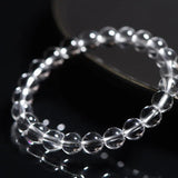 [Bead] Clear Quartz Crystal Bracelet - Ancient Mine Quartz for Purity & Balance - FateCord