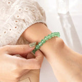 [Bead] Green Aventurine Bracelet - Prosperity & Anxiety Relief - FateCord