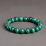 [Bead] Malachite Bracelet - Healing & Prosperity Energy - FateCord
