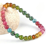 [Bead] Multicolored Tourmaline Bracelet - Healing & Balancing Energy - FateCord