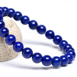 [Bead] Natural King Lapis Lazuli Bracelet - Wisdom & Spiritual Awakening - FateCord
