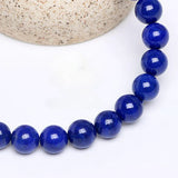 [Bead] Natural King Lapis Lazuli Bracelet - Wisdom & Spiritual Awakening - FateCord