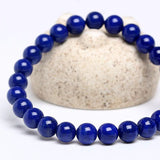 [Bead] Natural King Lapis Lazuli Bracelet - Wisdom & Spiritual Awakening - FateCord