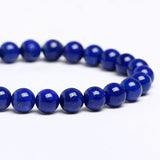 [Bead] Natural King Lapis Lazuli Bracelet - Wisdom & Spiritual Awakening - FateCord