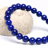 [Bead] Natural King Lapis Lazuli Bracelet - Wisdom & Spiritual Awakening - FateCord