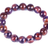 [Bead] Purple Phantom Quartz Bracelet - Spiritual Awakening & Transformation - FateCord