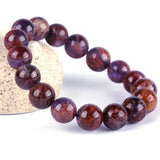 [Bead] Purple Phantom Quartz Bracelet - Spiritual Awakening & Transformation - FateCord