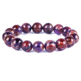 [Bead] Purple Phantom Quartz Bracelet - Spiritual Awakening & Transformation - FateCord
