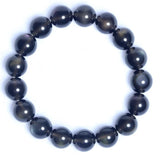 [Bead] Rainbow Eye Ice Obsidian Bracelet - Strength & Protection - FateCord