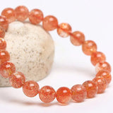 [Bead] Sunstone Bracelet - Boost Confidence & Attract Wealth with Sri Lankan Crystals - FateCord