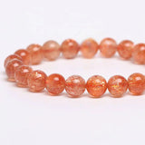 [Bead] Sunstone Bracelet - Boost Confidence & Attract Wealth with Sri Lankan Crystals - FateCord