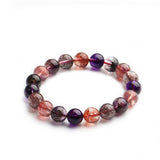 [Bead] Super Seven Crystal Bracelet - Balance Chakras & Enhance Spiritual Wisdom - FateCord
