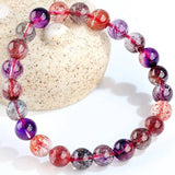[Bead] Super Seven Crystal Bracelet - Balance Chakras & Enhance Spiritual Wisdom - FateCord