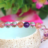 [Bead] Super Seven Crystal Bracelet - Balance Chakras & Enhance Spiritual Wisdom - FateCord