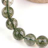 [Bead] Tourmaline Green Rutilated Quartz Bracelet - Vitality & Harmony - FateCord