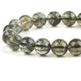 [Bead] Tourmaline Green Rutilated Quartz Bracelet - Vitality & Harmony - FateCord