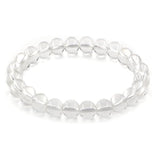 [Bead] White Crystal & Azeztulite Bead - Purity and Awakening Stone - FateCord