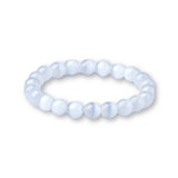 [Bead] White Moonstone Bead from Sri Lanka - Purity & Clarity Crystal - FateCord
