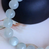 [Bead] White Moonstone Bead from Sri Lanka - Purity & Clarity Crystal - FateCord