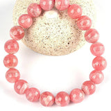 [Bead] Argentine Rhodonite Bracelet - Strength, Courage & Resilience