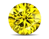 FANCY YELLOW COLORED STONE