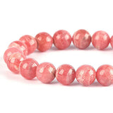 [Bead] Argentine Rhodonite Bracelet - Strength, Courage & Resilience