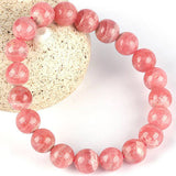 [Bead] Argentine Rhodonite Bracelet - Strength, Courage & Resilience