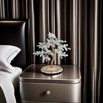 FateCord Moonwake Aquamarine Feng Shui Tree