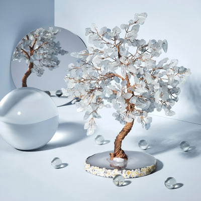 FateCord Moonwake Aquamarine Feng Shui Tree