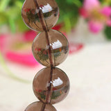 [Bead] Smoky Quartz Beads - Natural Xinjiang Tea Crystal Bracelet