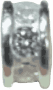 Diamond silver  Ring Spacer