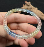 [Faceted Bead] Natural Multi - treasure Candy Morganite - FateCord