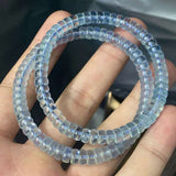 [Faceted Bead] Natural Sky Aquamarine Clean Body - FateCord