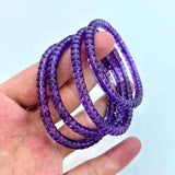 [Faceted Bead] Natural Uruguay Amethyst - FateCord