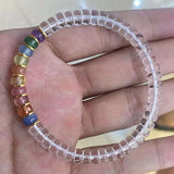 [Faceted Bead] Natural White Crystal Multi - Treasure - FateCord