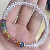 [Faceted Bead] Natural White Crystal Multi - Treasure - FateCord