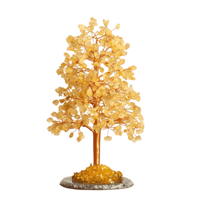 FateCord Natural Citrine Energy Feng Shui Tree - FateCord