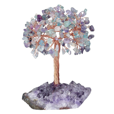 FateCord Natural Fluorite Energy Feng Shui Tree - FateCord