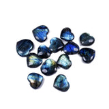 FateCord Natural Labradorite & Moonstone Heart - Shaped Raw Crystal - FateCord
