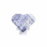FateCord Natural Malachite Crystal Heart Stone - FateCord
