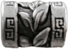 Wheat ear pattern Ring Spacer