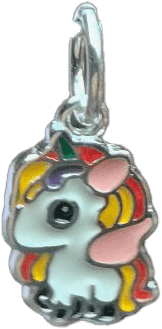 Colorful unicorn Pendant