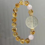 [Fox Fairy] Natural Yellow Tower Crystal (Asscher Yellow Crystal) - God of Wealth Zagilarum - FateCord