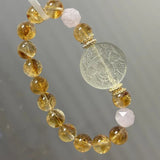 [Fox Fairy] Natural Yellow Tower Crystal (Asscher Yellow Crystal) - God of Wealth Zagilarum - FateCord