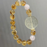 [Fox Fairy] Natural Yellow Tower Crystal (Asscher Yellow Crystal) - God of Wealth Zagilarum - FateCord