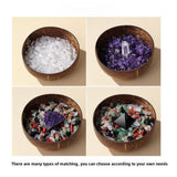 Natural Coconut Shell Crystal Cleansing and Charging Bowl - FateCord