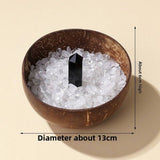 Natural Coconut Shell Crystal Cleansing and Charging Bowl - FateCord
